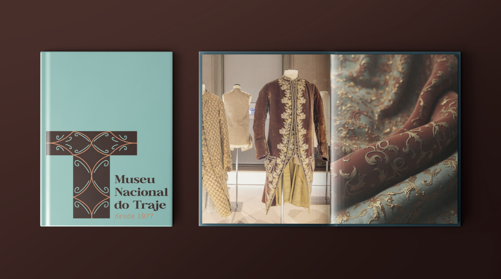 Editorial Museum Book Mockup